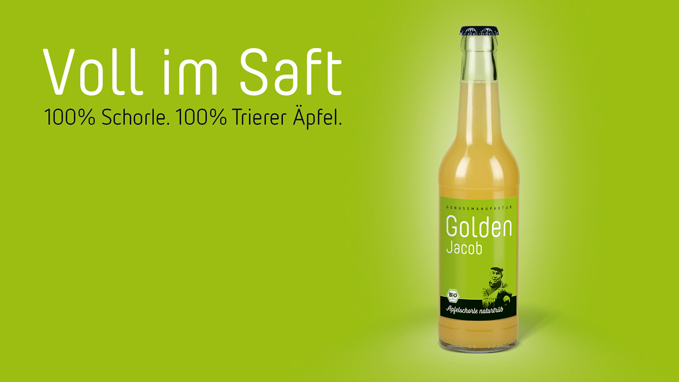 Etiketten Apfelschorle cider Flaschen Zink & Kraemer zuk