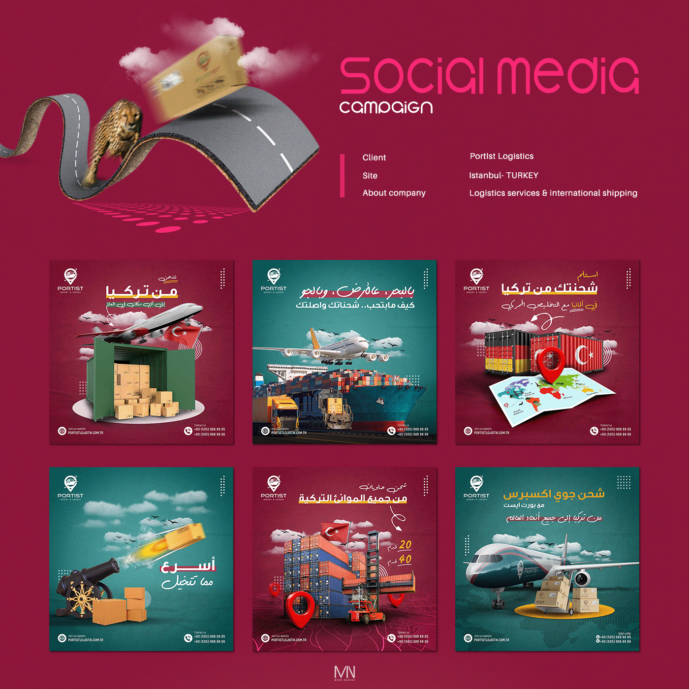 Advertising  social media Social Media Design Social media post Advertising Campaign campaign international shipping shipping shipping company Turkey