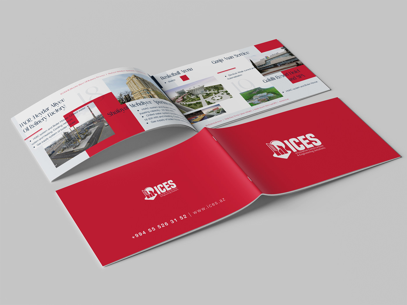 Catalogue print magazine design construction building architecture Engineering  Technology business