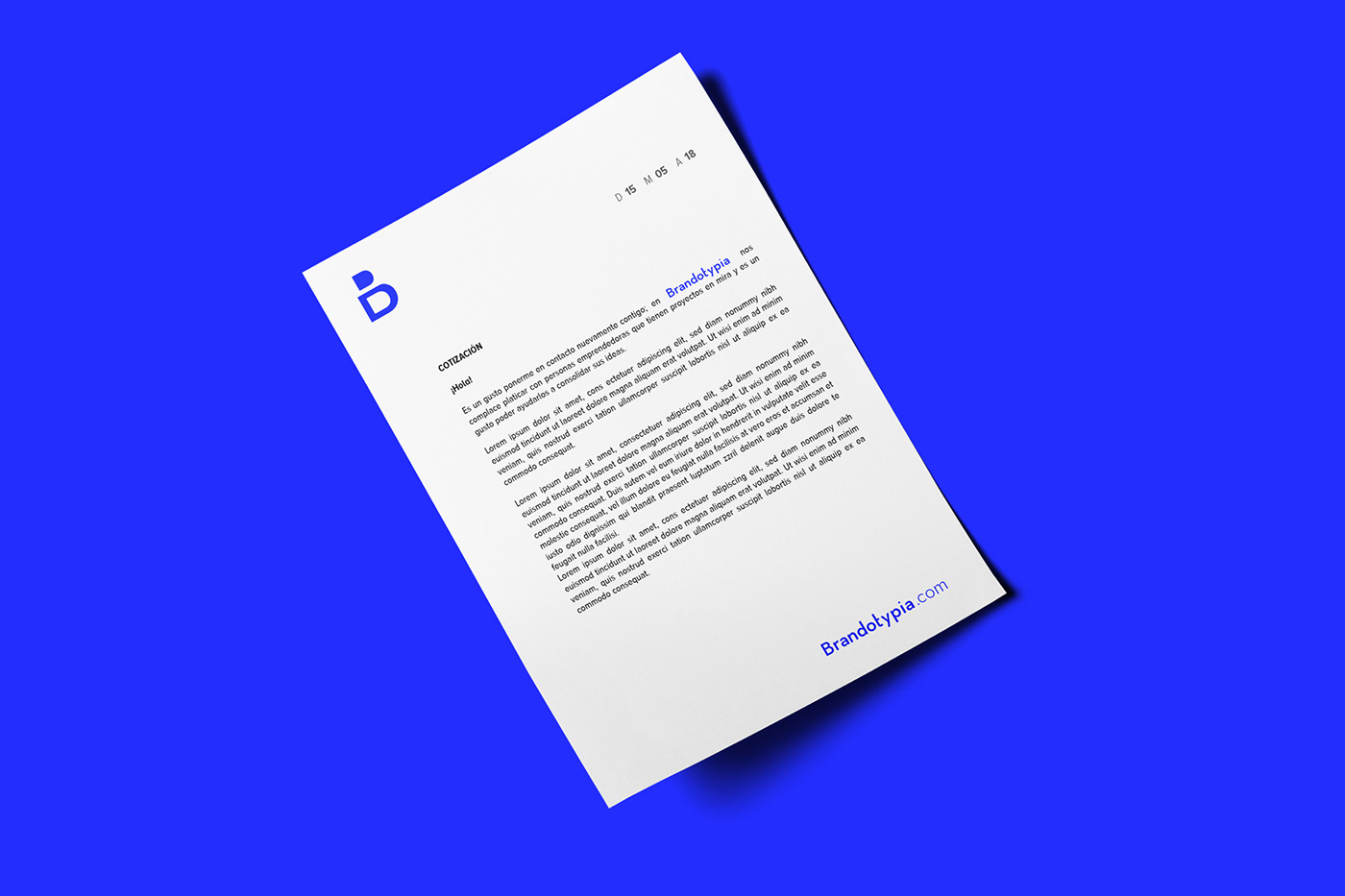 branding  brandotypia blue branding reflex blue identity Minimalism imagotype poster business card blue MINIMALISM IDENTITY
