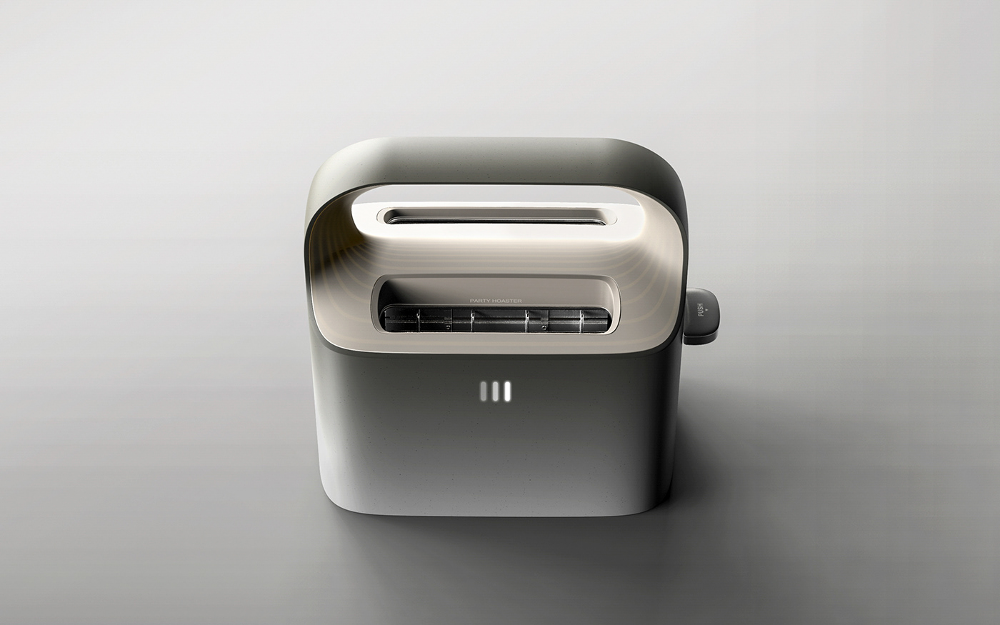 home party product simple toaster Interior branding  concept modeling rendering