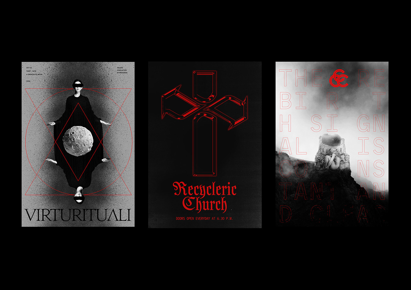 black design Lyout poster posterdesign posters print red spiritual typography  