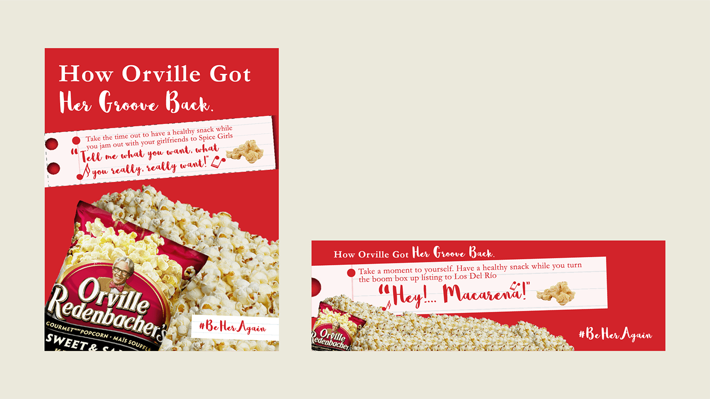Advertising  art direction  billboard campaign creative advertising Magazine Ad marketing   Orville Redenbacher popcorn printad