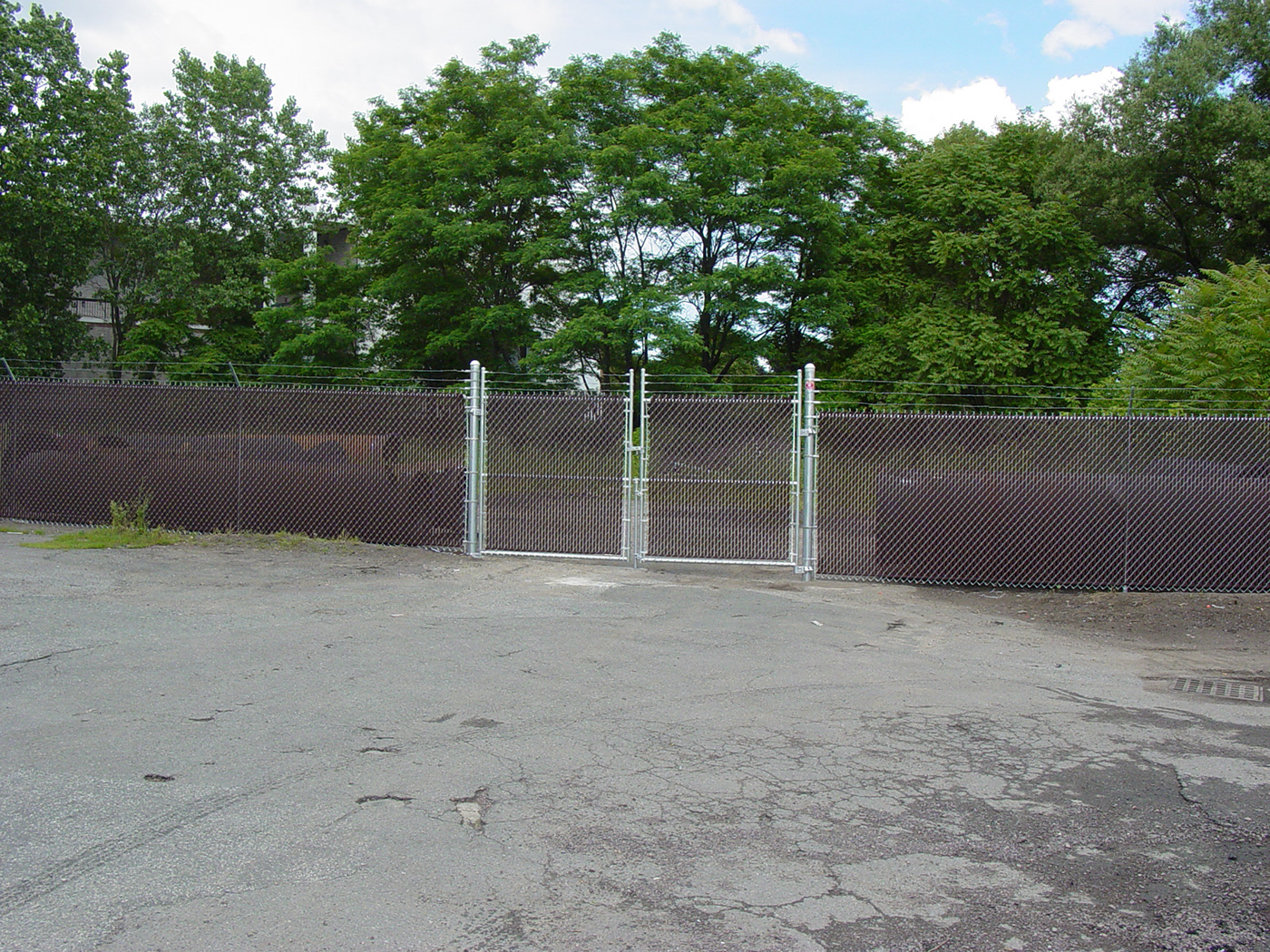 chain link fence commercial