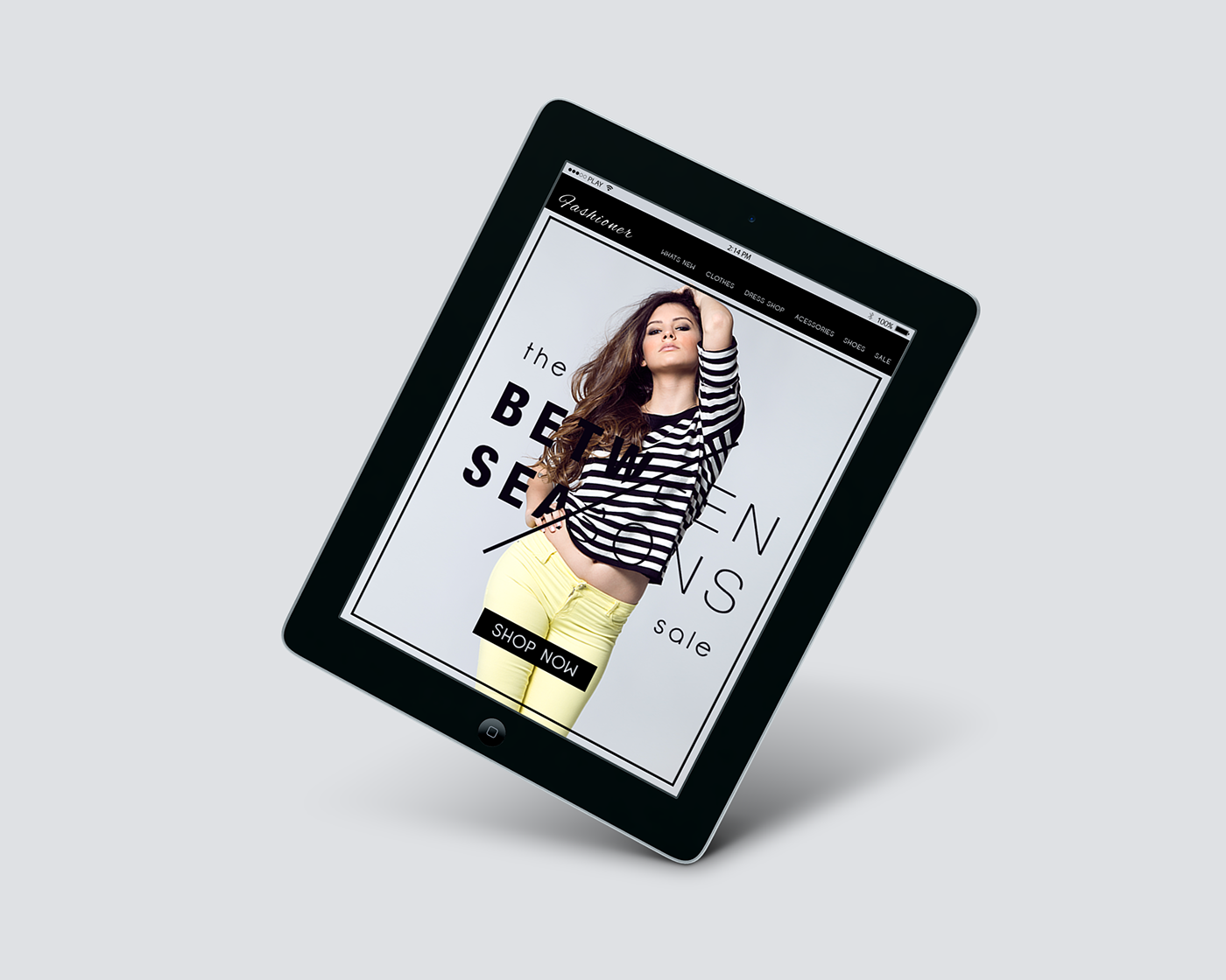 webbanners banners Fashion  iPad uidesign IpadUIkit e-commerce Adobe XD ILLUSTRATION  photoshop