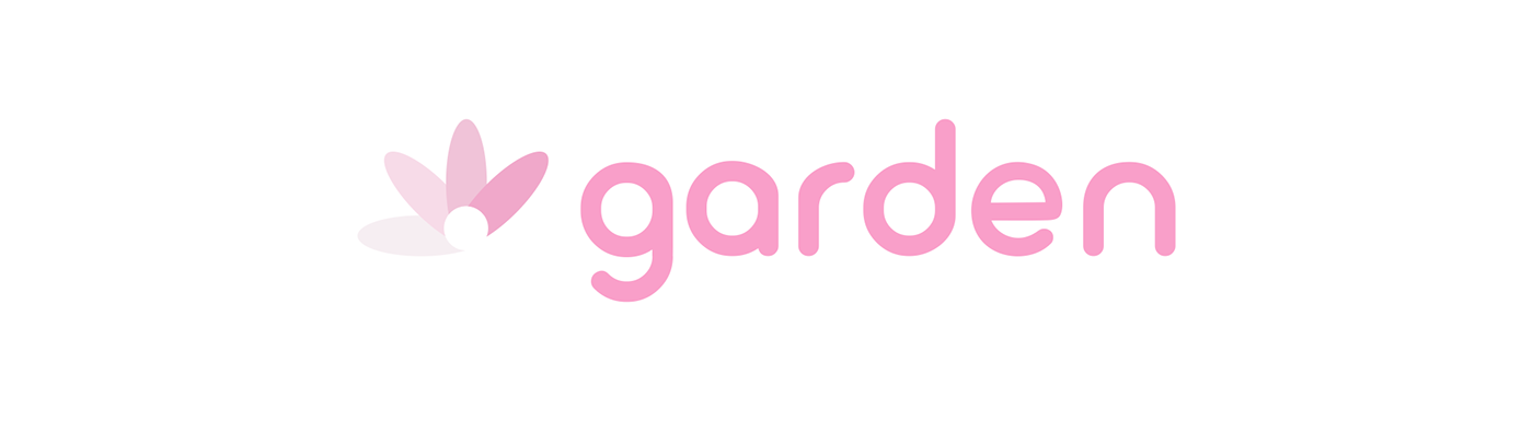 garden marca Logotipo identidade visual moda
