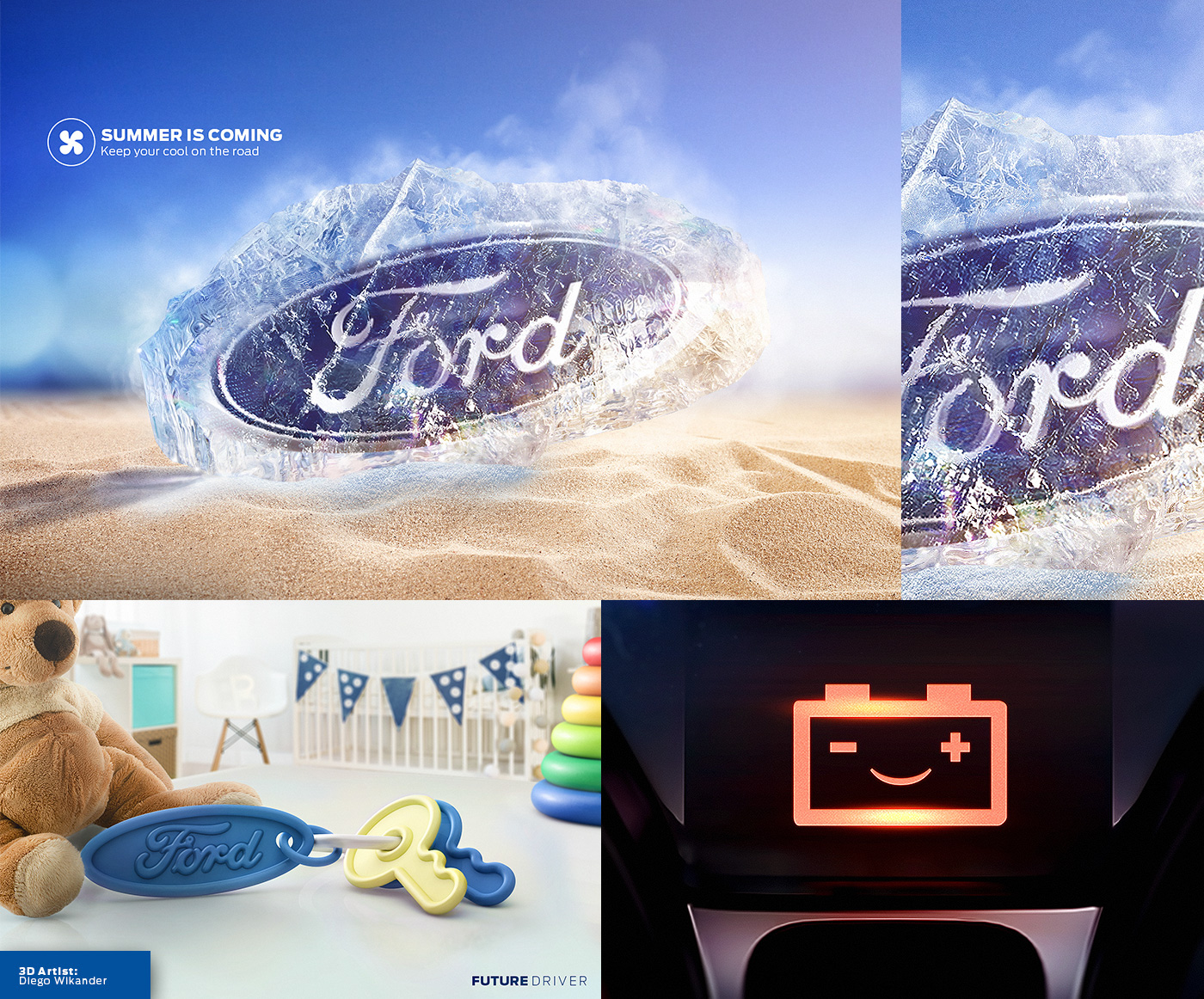 Ford dubai fanpage facebook social media strategy revamp wunderman Focus Facebook Posts