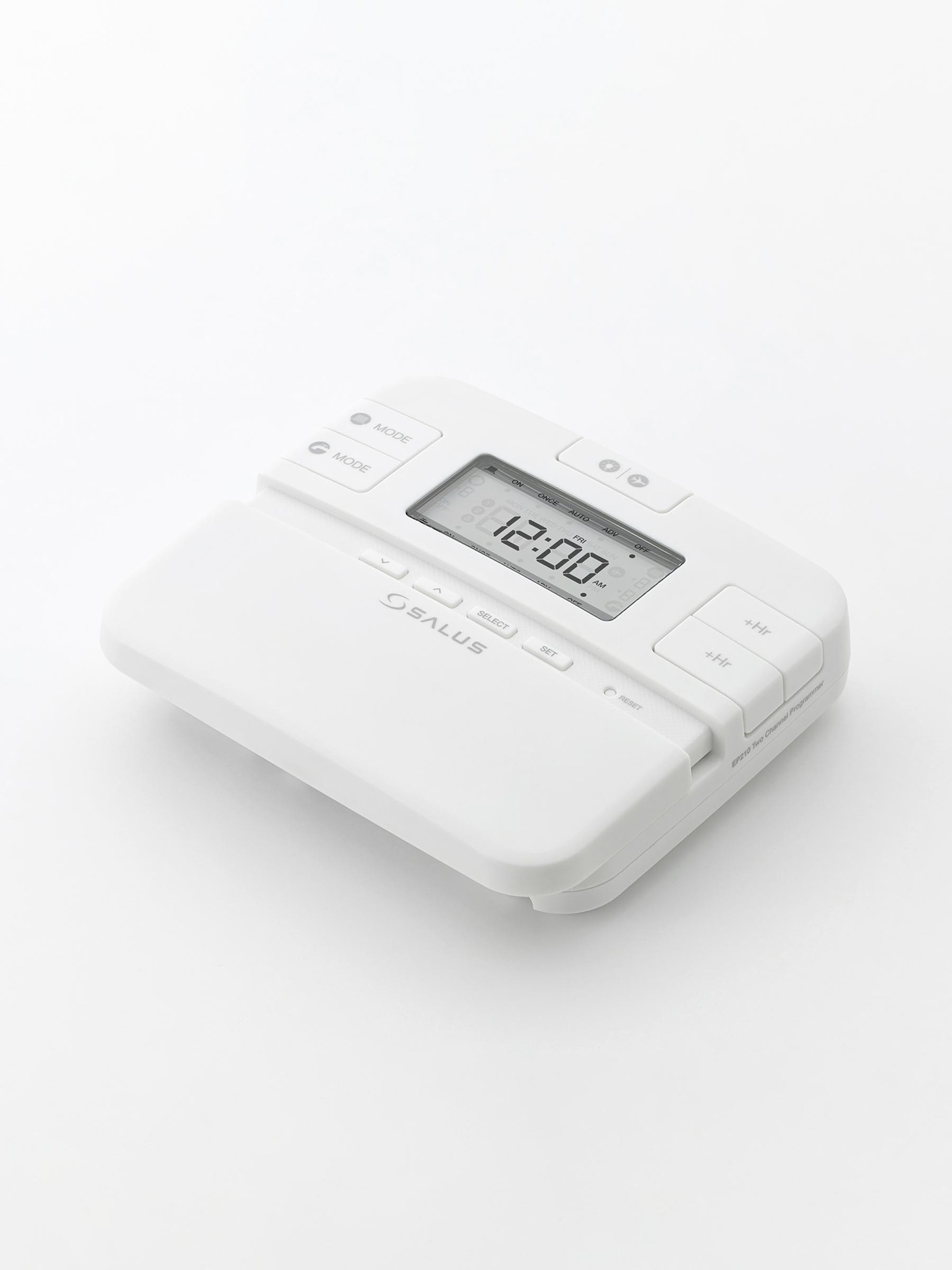 Salus thermostat programmer device temperature Electronics minimal UI