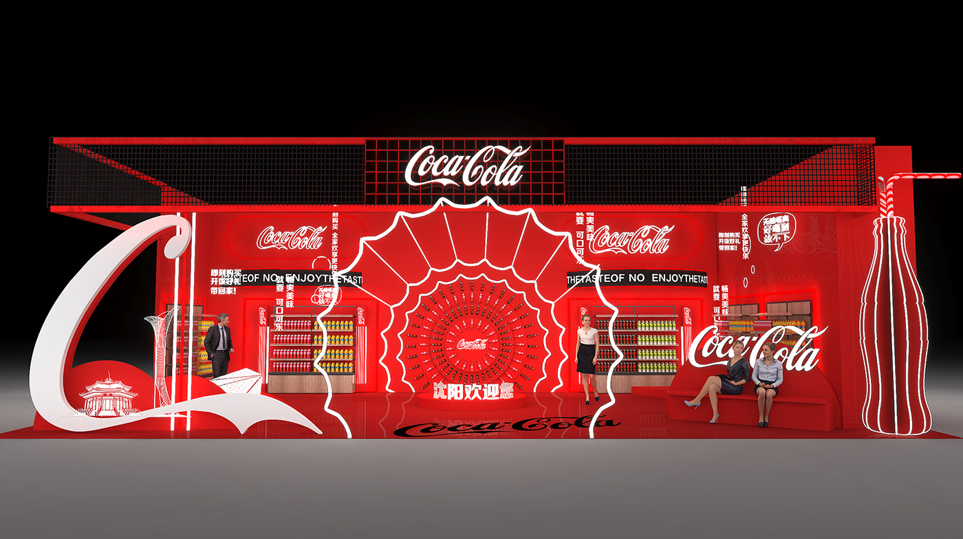 cocacola Coca-Cola Pop-up store Retail design store