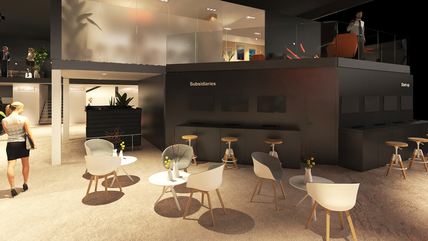3D design Event Exhibition  salon Show stand booth