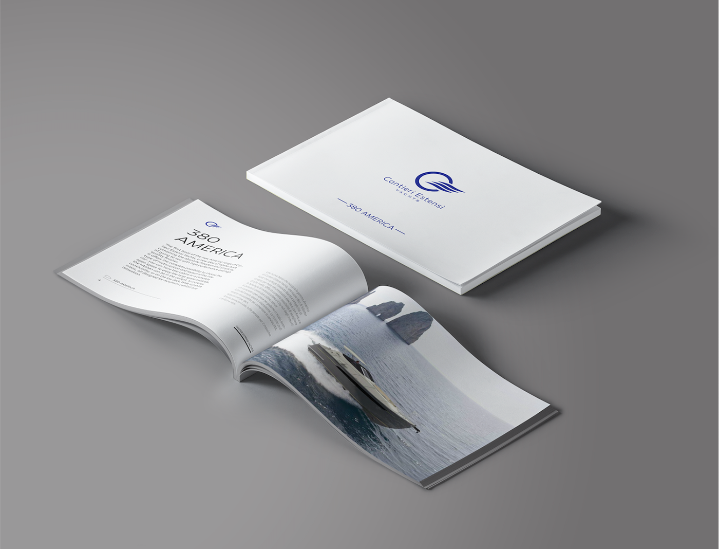 boat brochure brochure design brochures editorial InDesign Layout layoutdesign magazine yacht