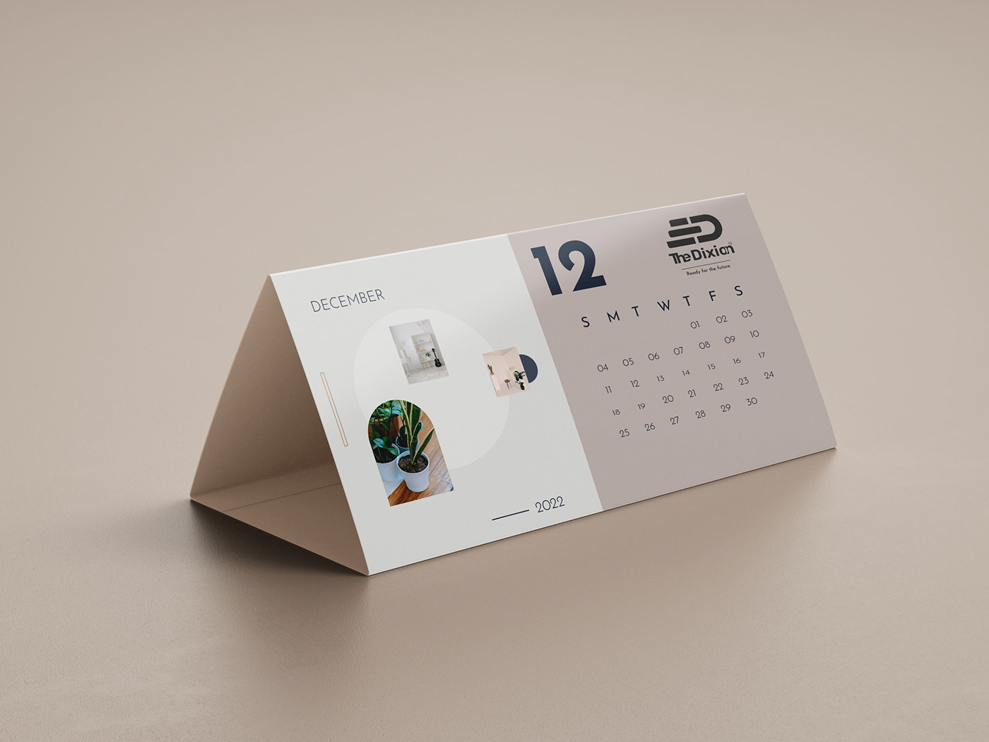 Advertising  brand identity business Calender Design design desk calendar marketing   Mockup new year template