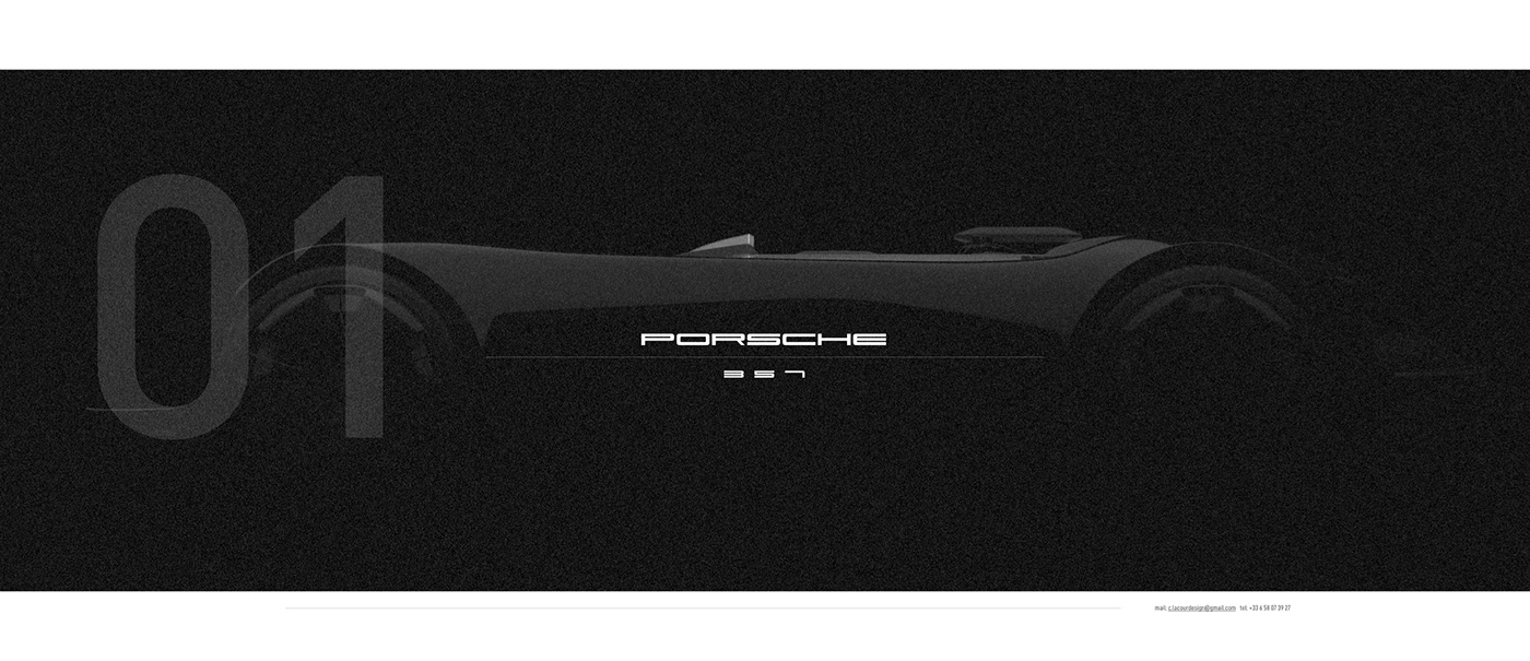 portfolio exterior design automotive   design car design Polestar Porsche internship