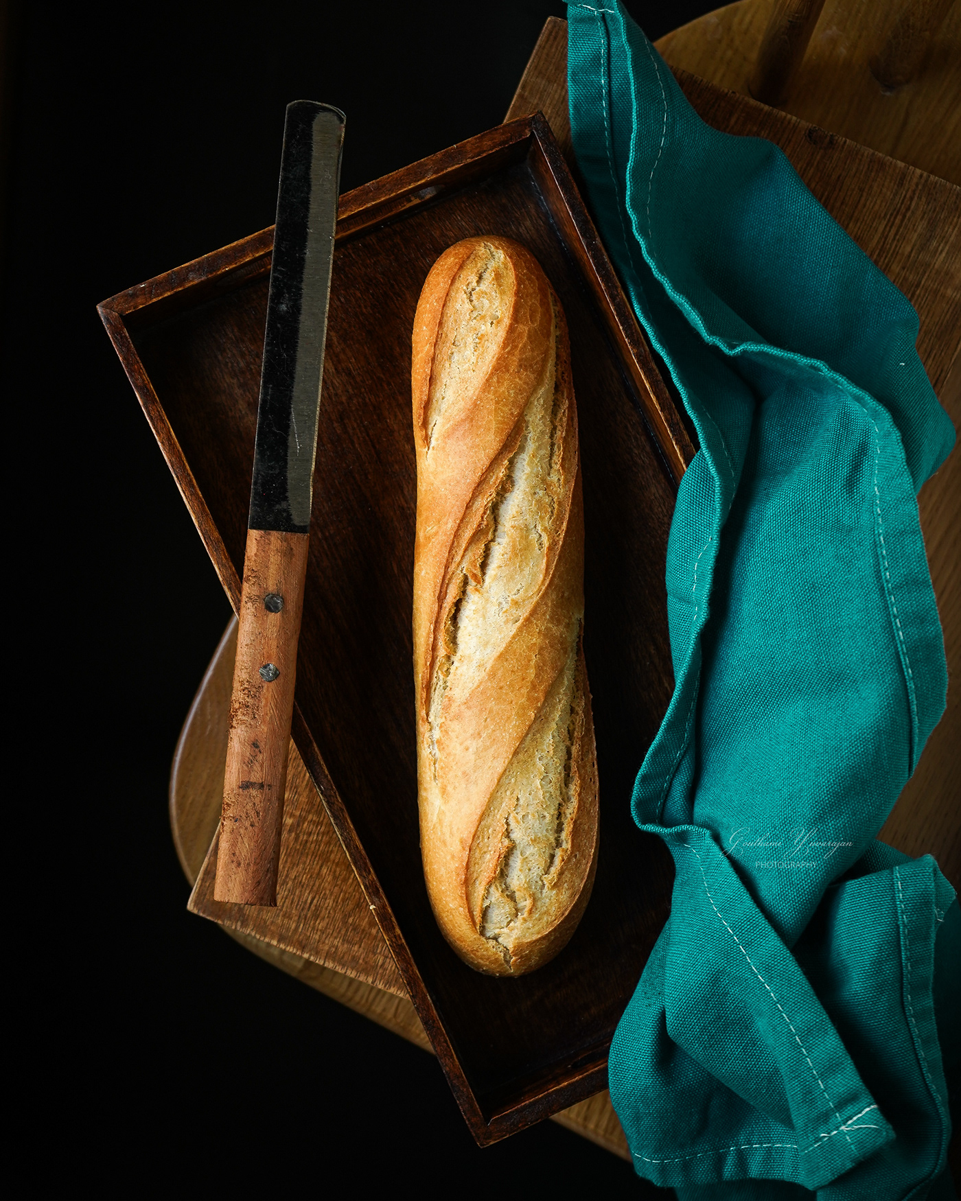 food photography baked food breads