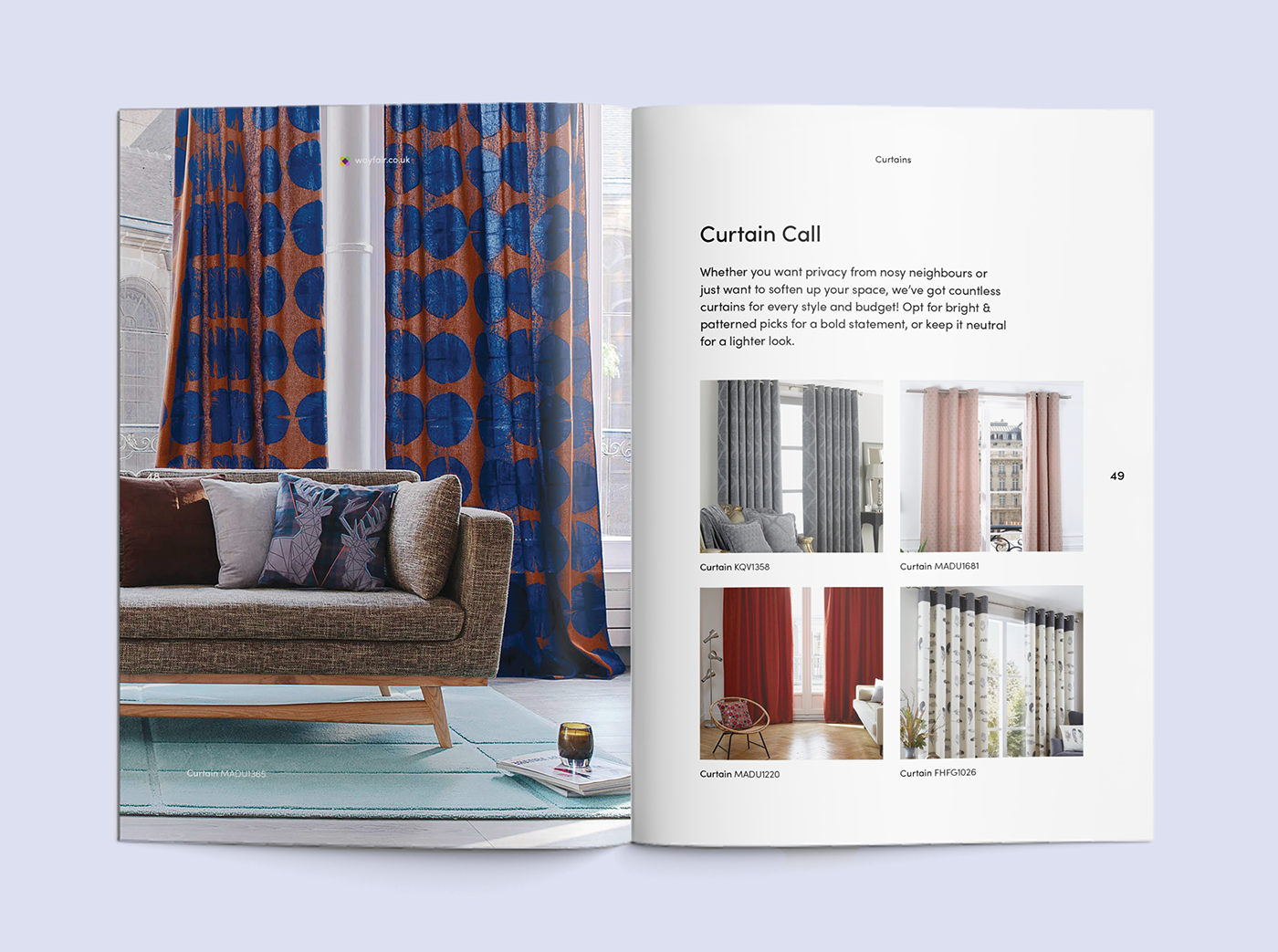 brochure catalog furniture Ecommerce directmail editorial design  Layout marketing   print BI