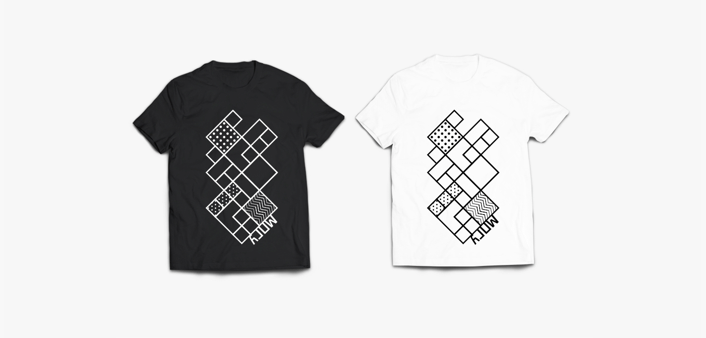 branding  logo pattern structure graphic design  sign University t-shirt merchandising gif