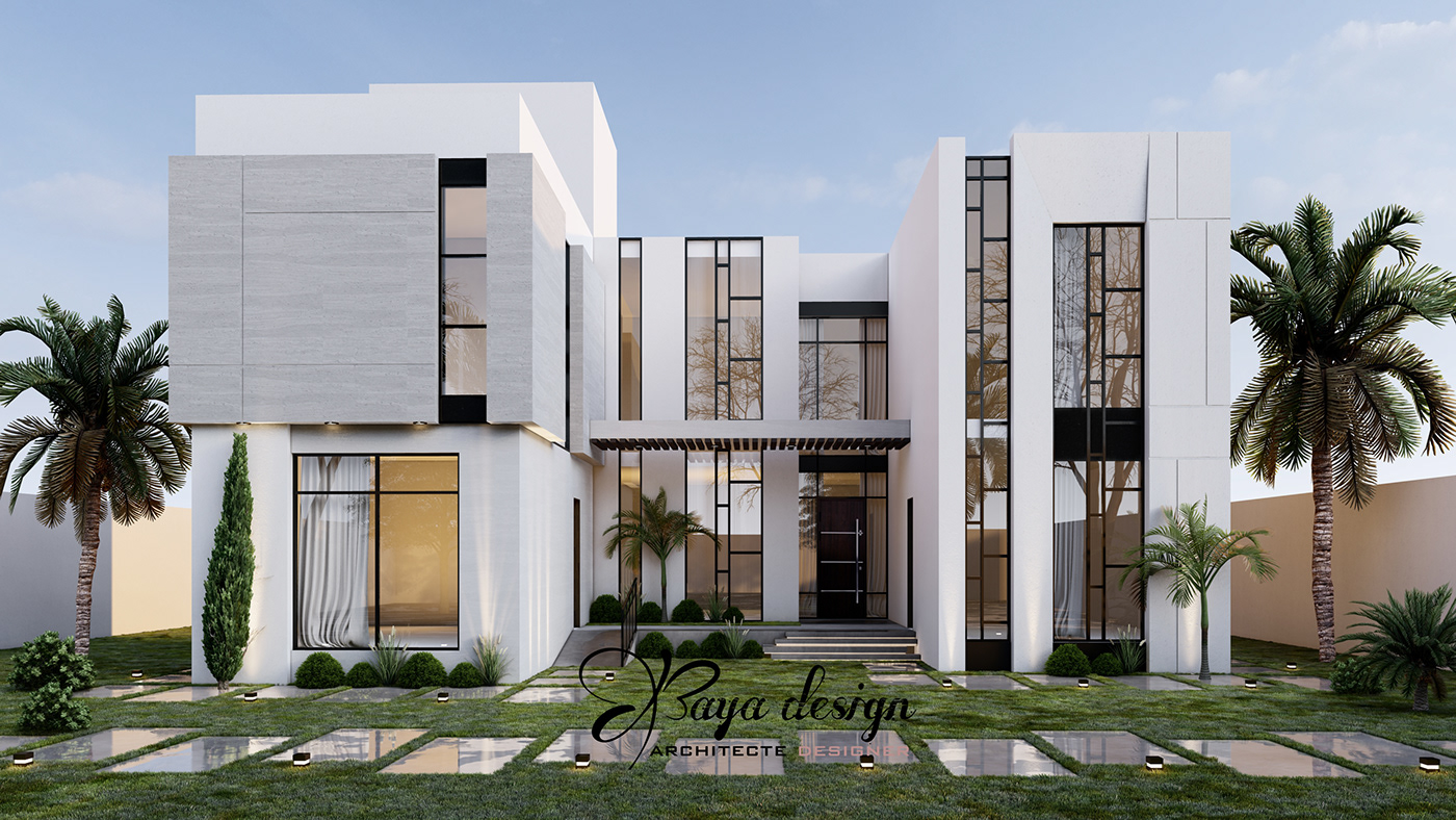 3DDesign 3dvisualization rendering exterior design architect archvis visualization exterior Digital Art  UAE