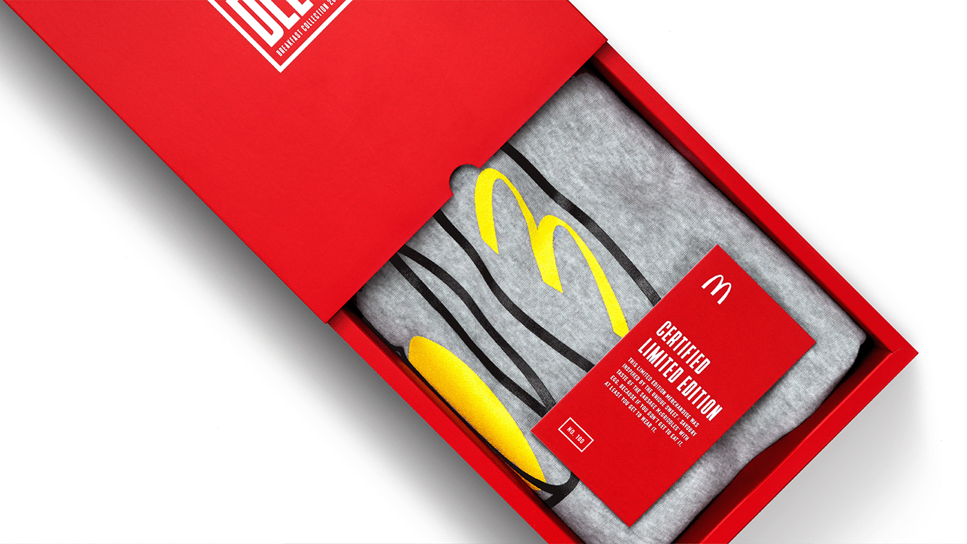 McGriddles McDonalds limitededition hoodie Advertising  pr hype