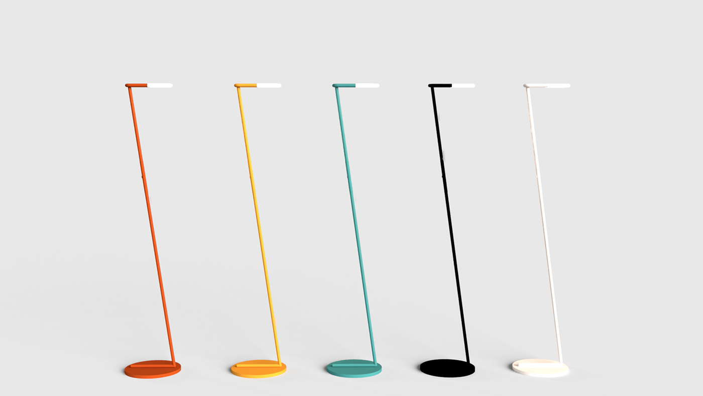 alphabet home industrial Interior Lamp light night light product product design  zeta
