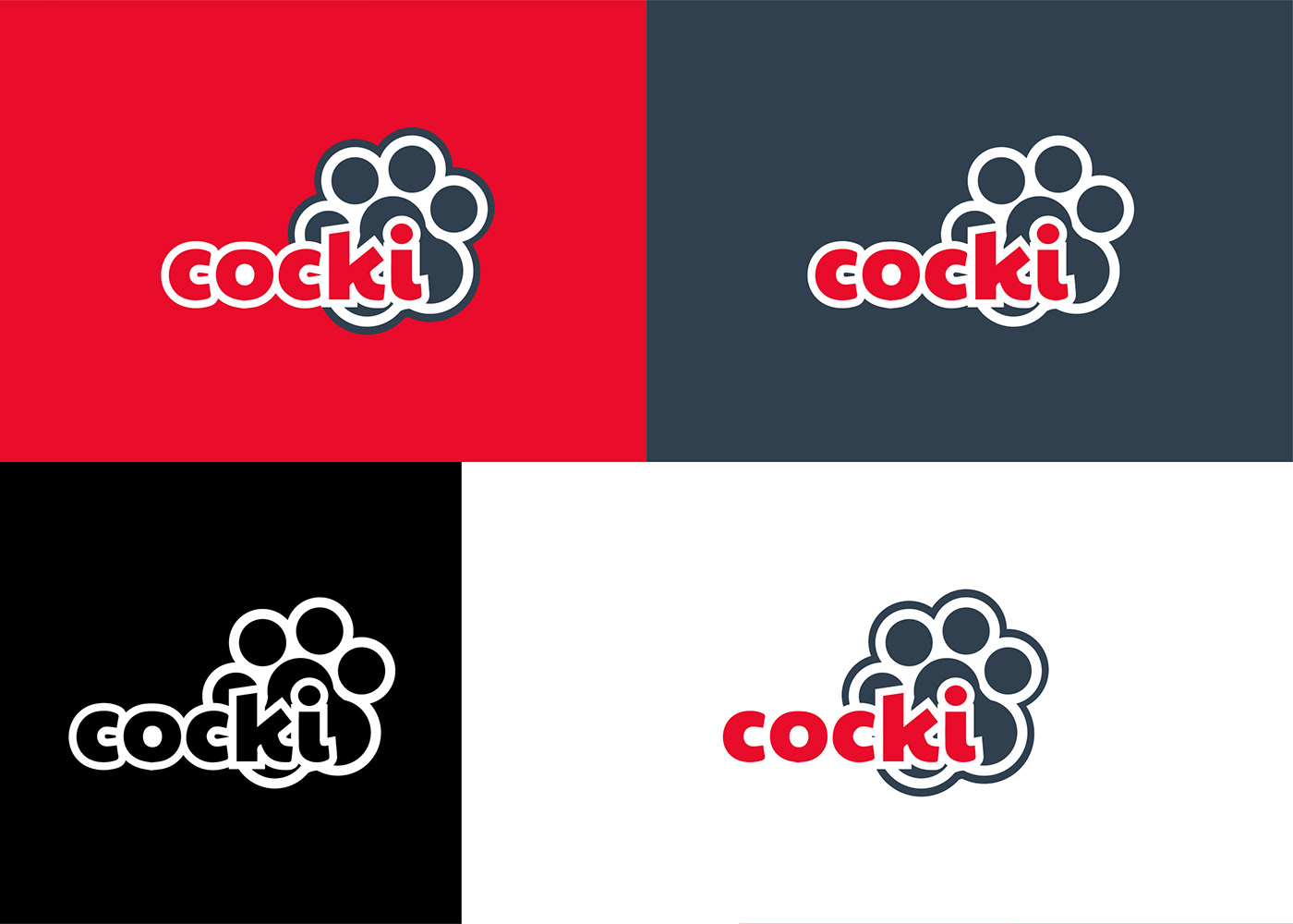 dog Pet Logo Design brand identity Graphic Designer Brand Design visual identity Social media post Gondola Design 3D