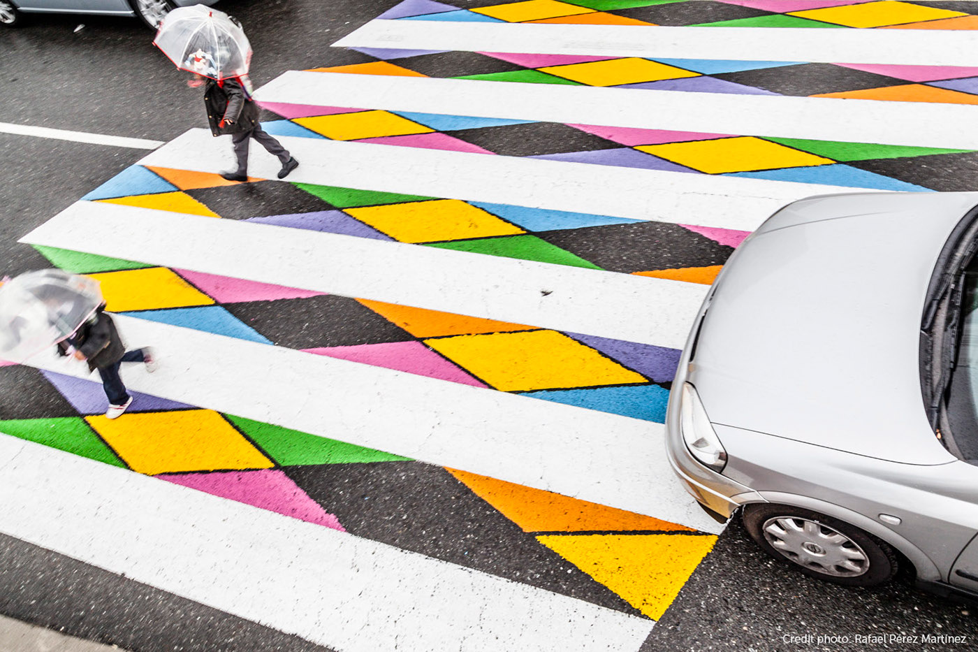 #funnycross #zebracrossing #urbanart #zebracolorful #StreetArt #sitespecific #actionart #zebra crossing