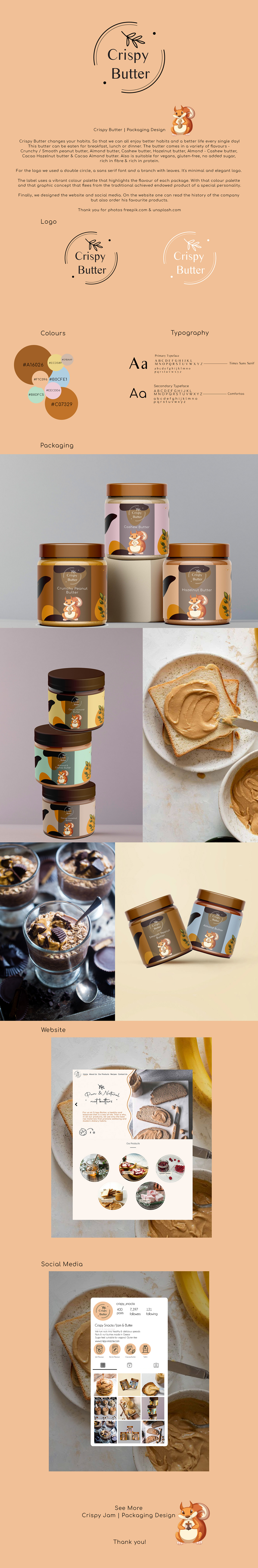 Packaging packaging design butter logo Label product product design  Social media post Web Design  katerina theodosiadou