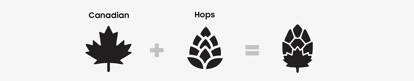 beer brand identity graphic design  Hannes Ottahal HFO Creative hops icon design  ID Logo Design visual identity