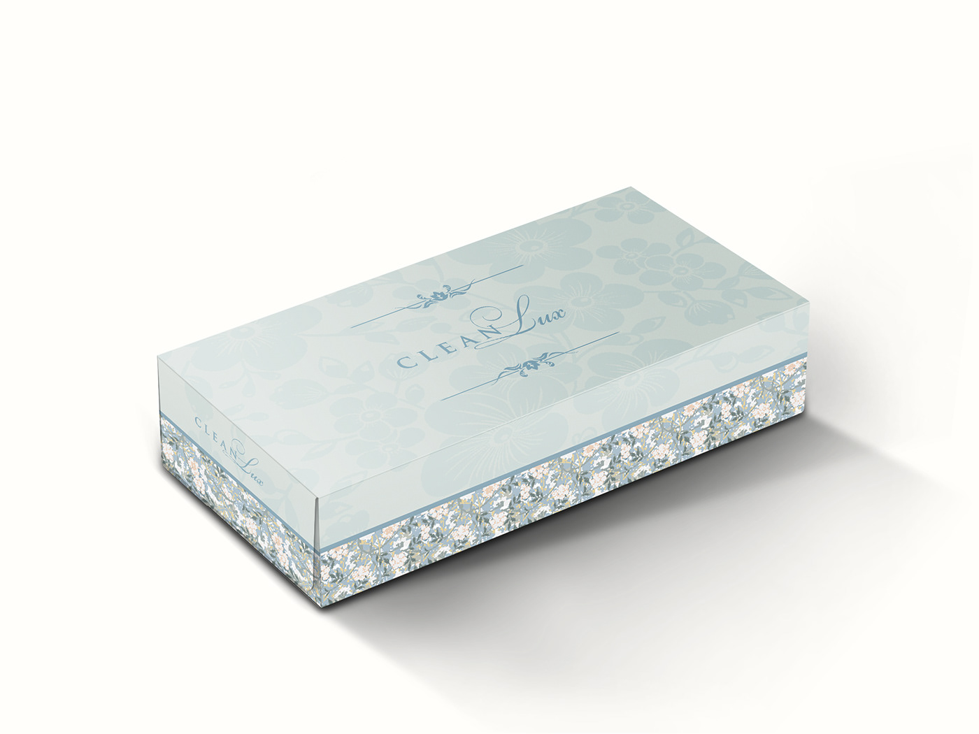 design flower napkin box