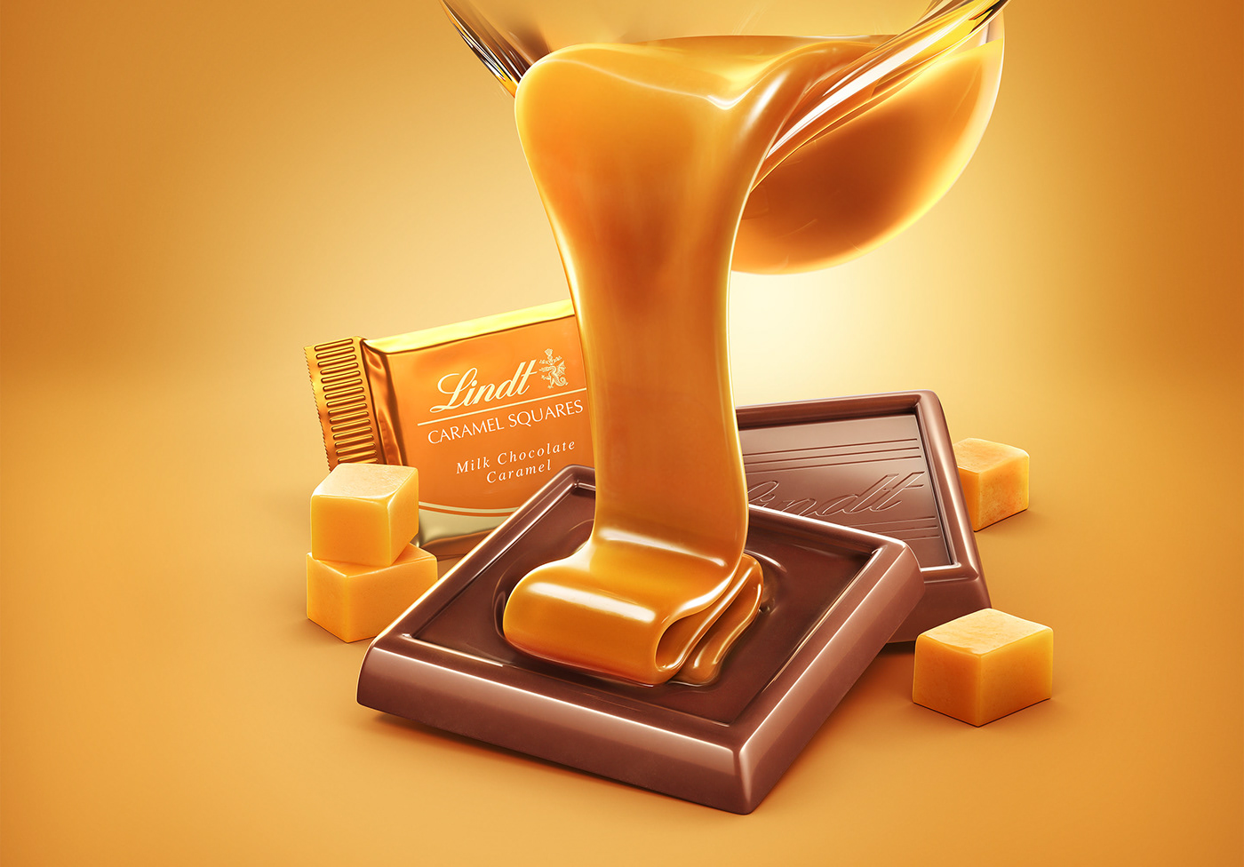 3D CHOCOLATE CEA CGI liquid chocolate CONFECTIONARY cream electric art Lindt pour