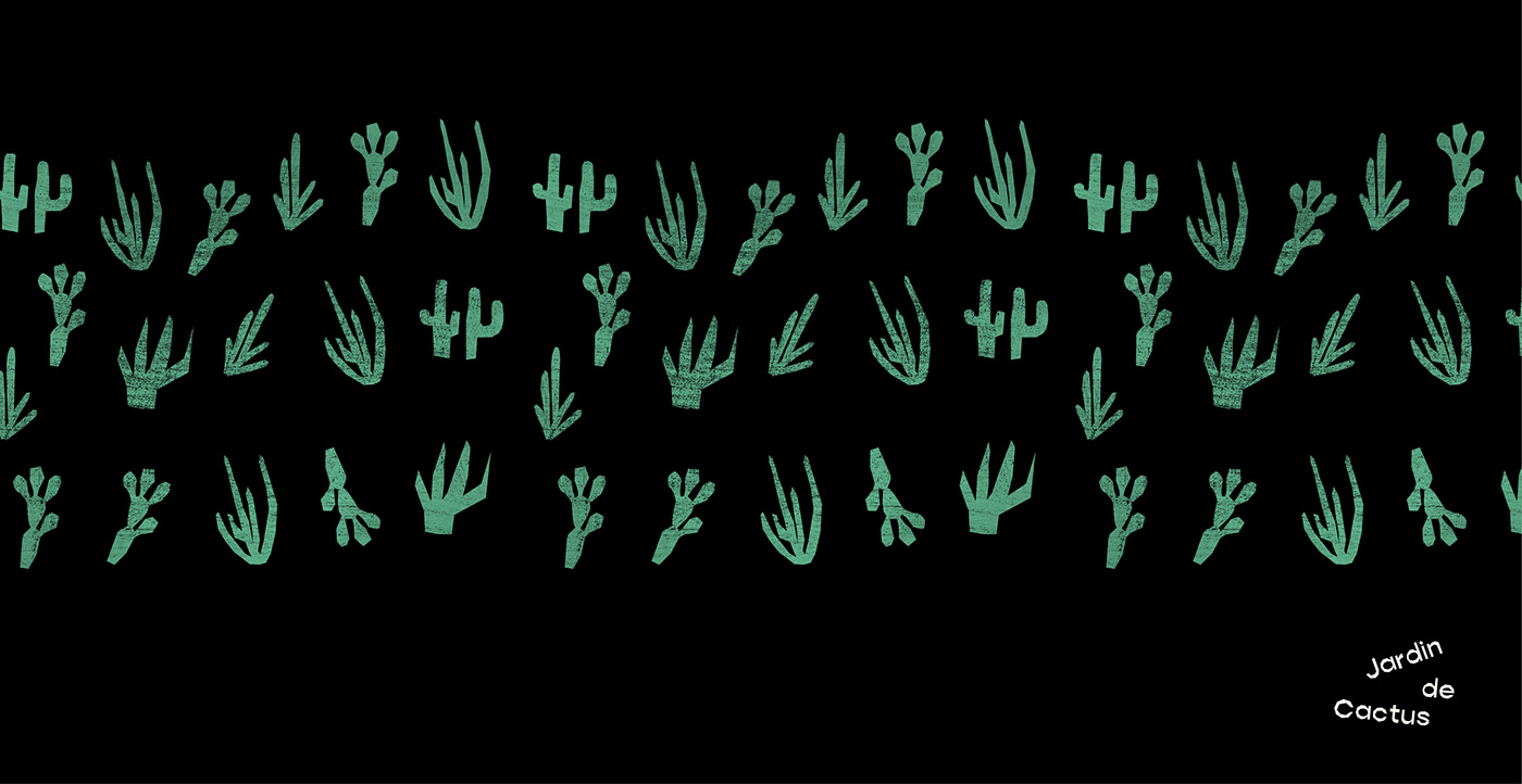 cactus plants spain César Manrique  botanical branding  design logo minimal modern