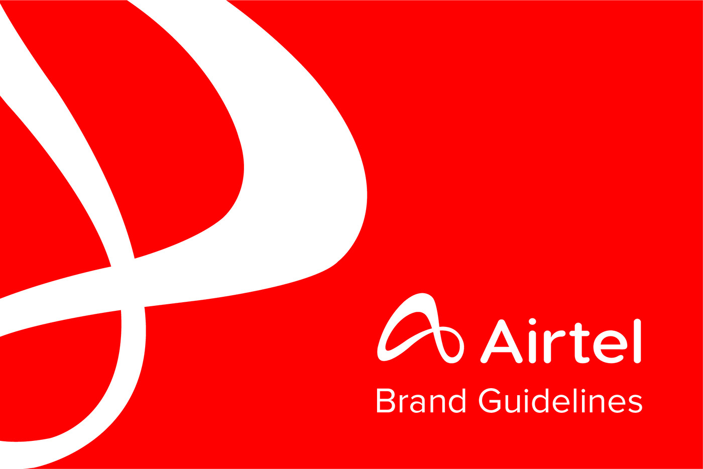 Advertising  Airtel brand brandbook branding  graphic design  network Telecom