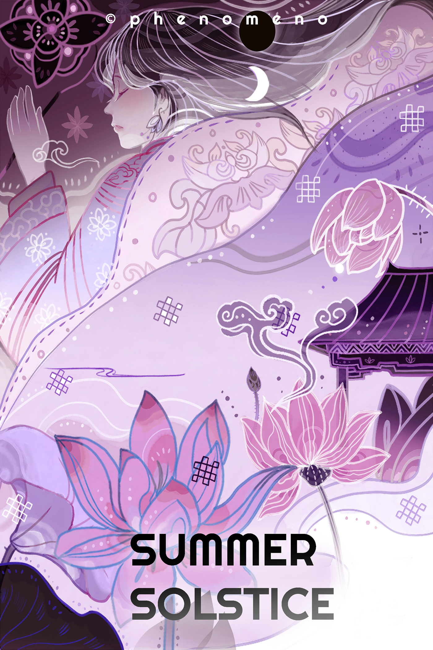 Chinese style decorate festival ILLUSTRATION 