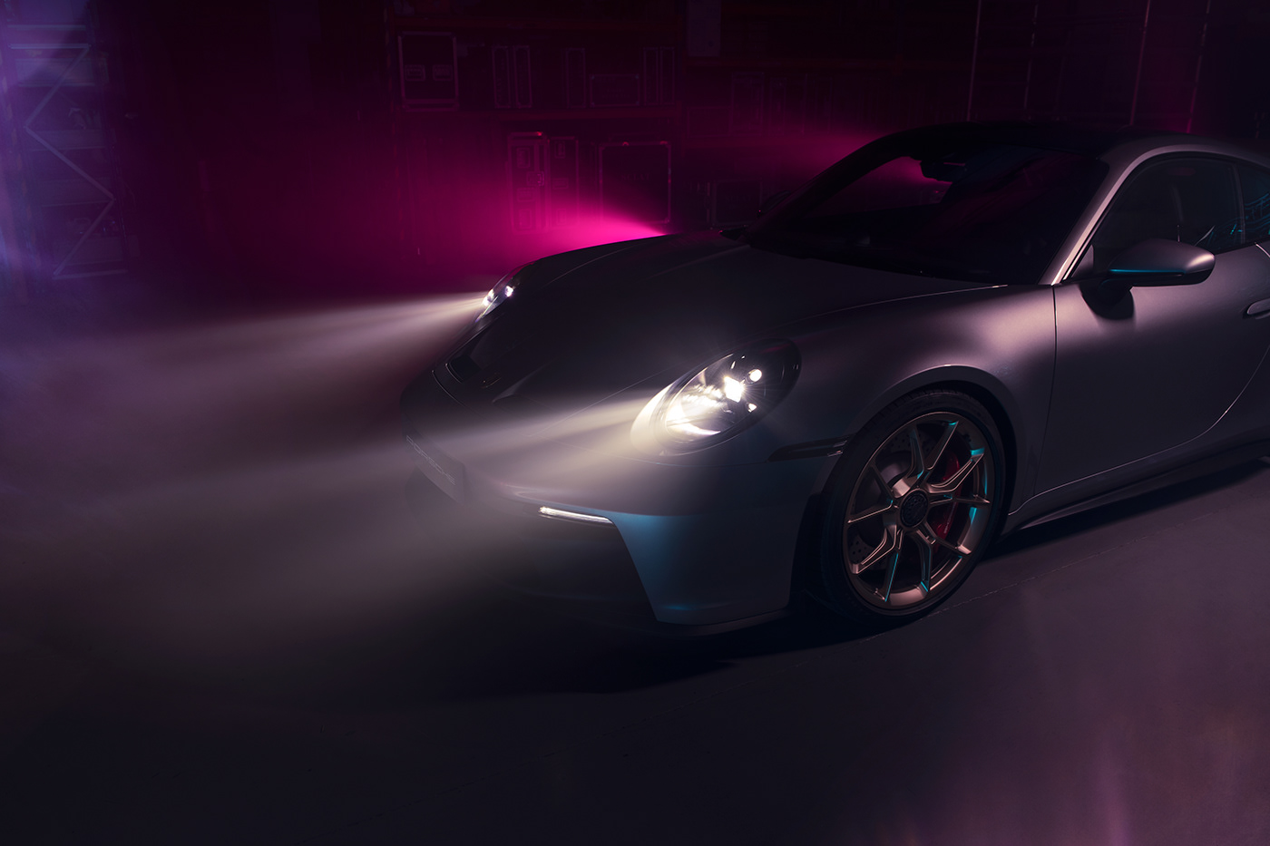 Automotive Photography carphotography Cars Cyberpunk lights Porsche Porsche 911