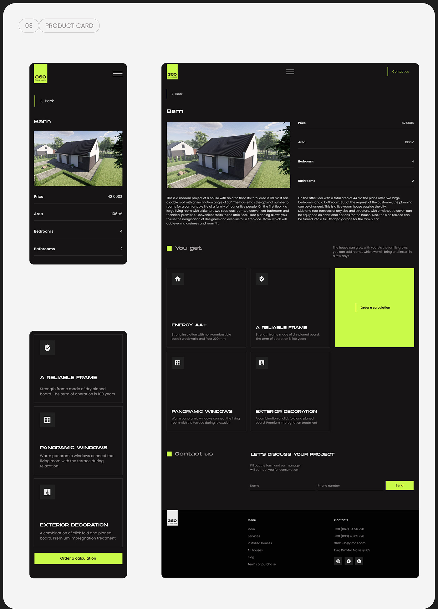 Webflow Website Figma UI/UX building house ui design cms development
