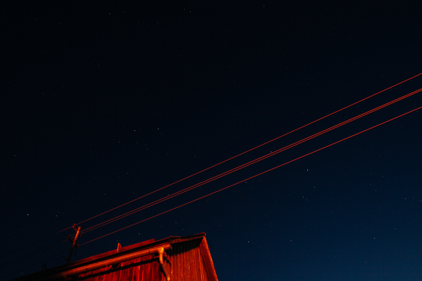 fire light night stars austria FINEART Travel documnetary red lines