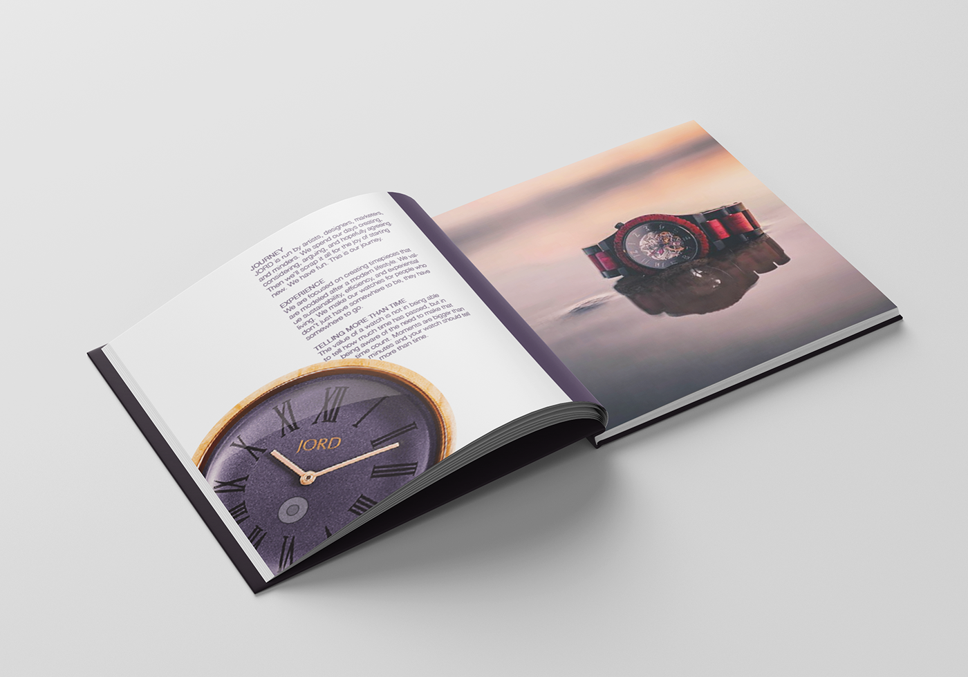 Catalogue book InDesign ILLUSTRATION  branding  Watches design photoshop magazine brochure
