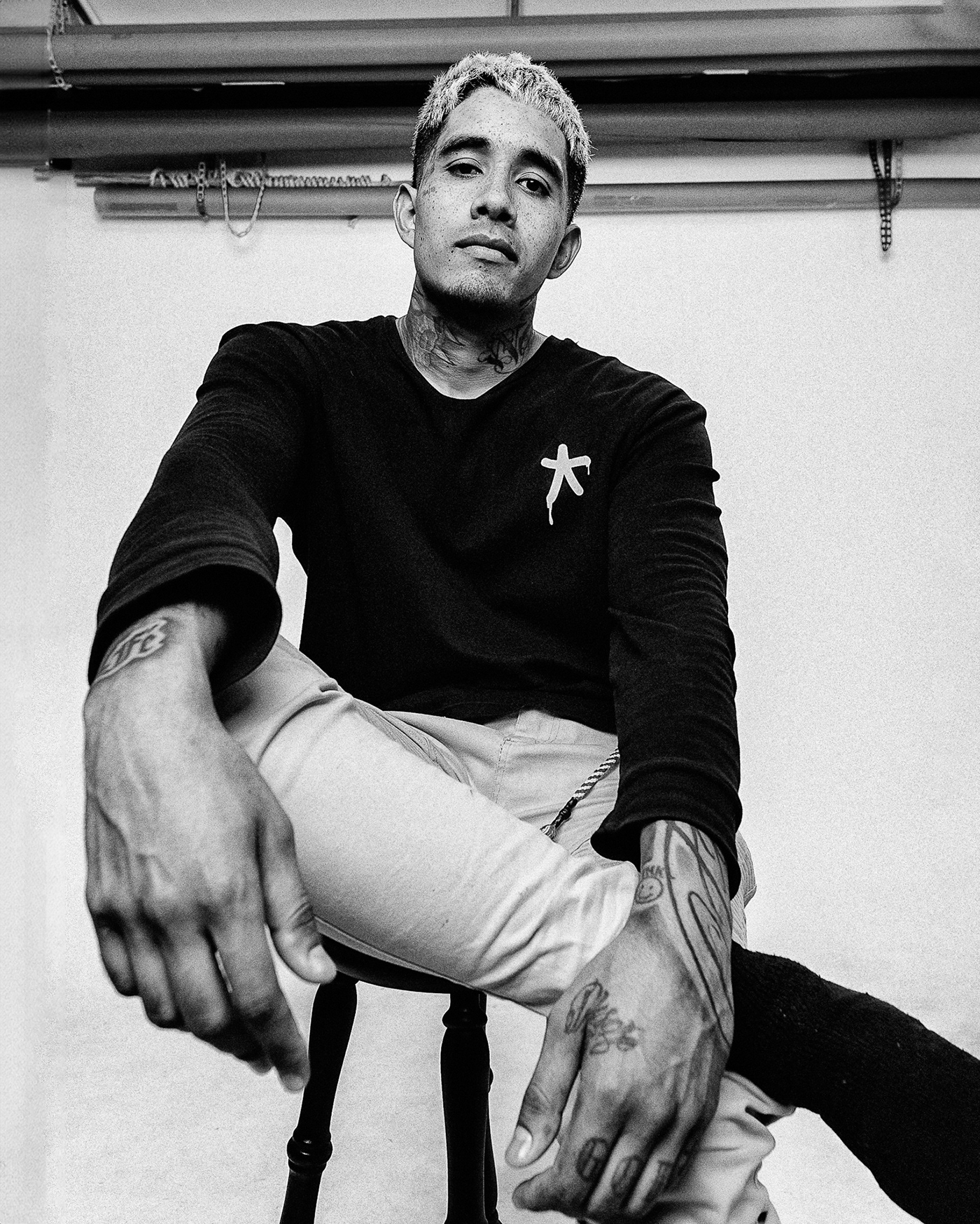 black and white portrait Photography  photoshoot tattoo
