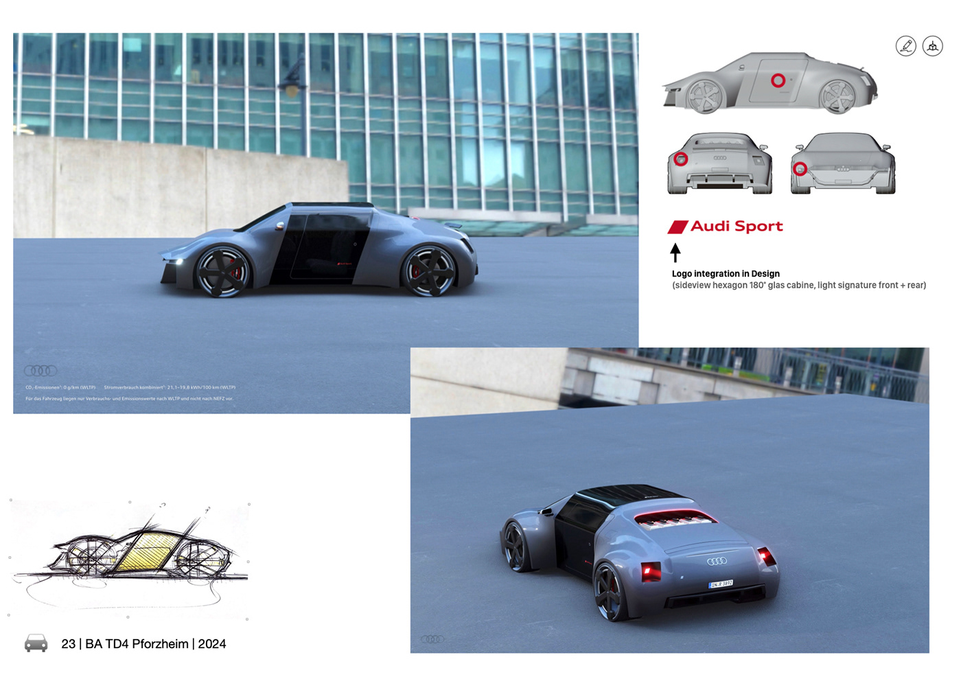 car design Transportation Design automotive   car sketch Pforzheim transportation Automotive design portfolio