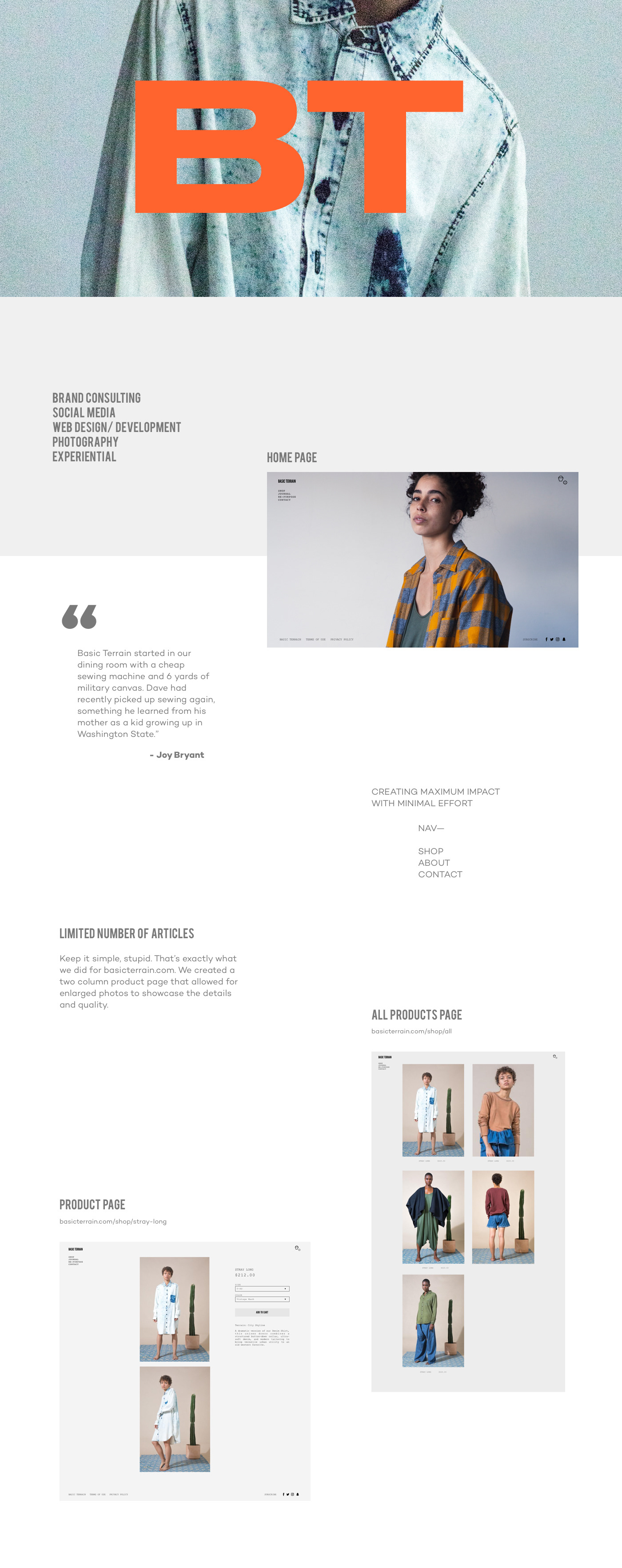 Fashion  joy bryant actress Clothing ux/ui Website Webdesign strategy minimal afrofuturism