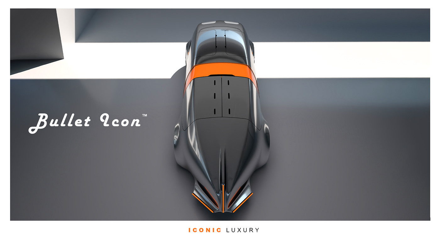 design cardesign automotive   3D blender mercedes-benz iconic luxury Retro Streamline