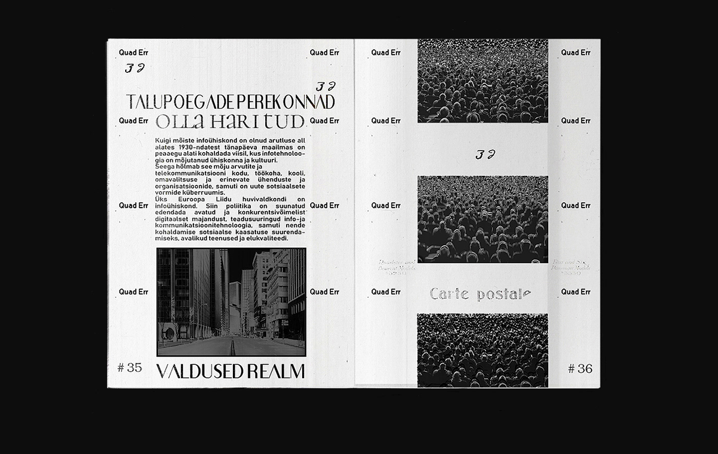 graphic book design black White scanning graphic design  Photography  typography   monochrome