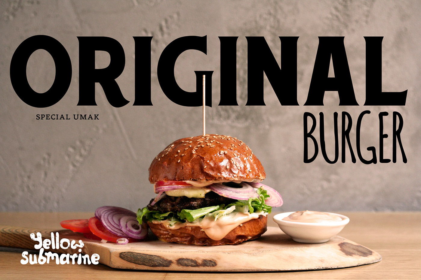 Yellow Submarine dilberovic ivan burger restaurant organic Food  Ecology