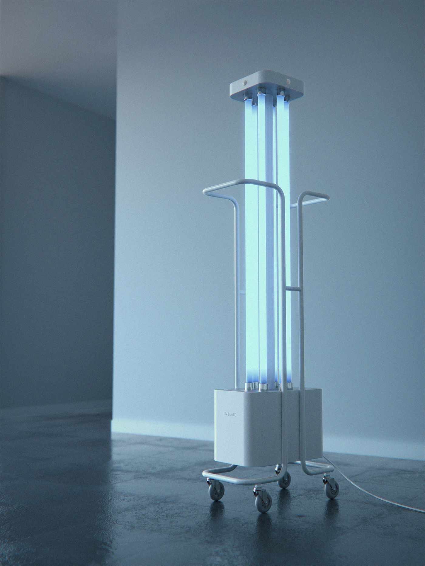 industrial design  Kyiv Lamp product product design  qvarta ukraine UV UV lamp
