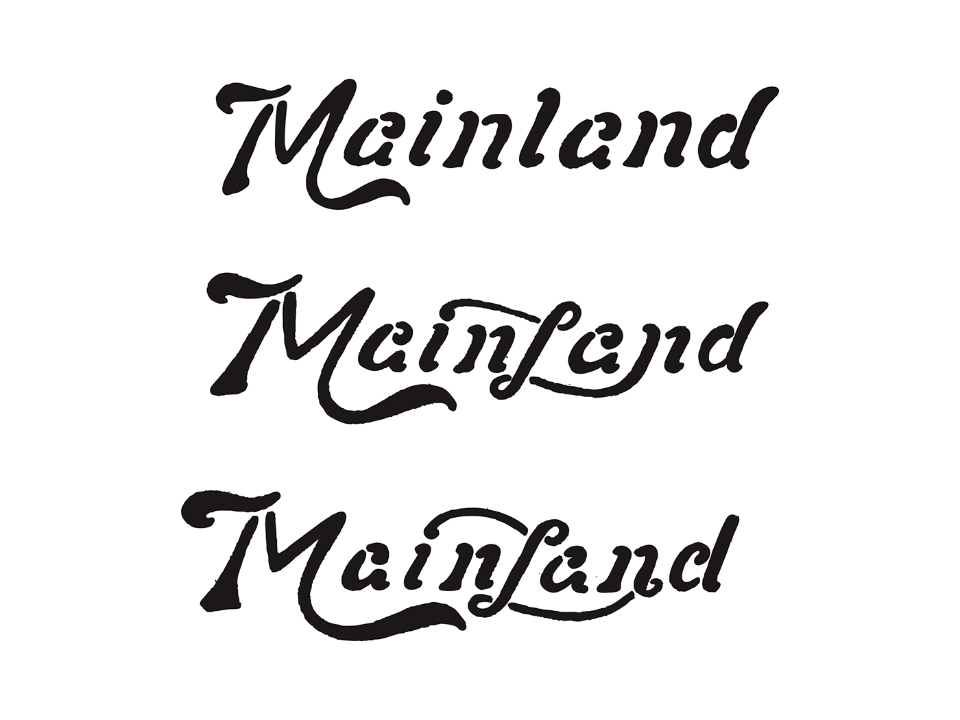 Illustrator sketch vintage market lettering hand drawn logo identity concepts development