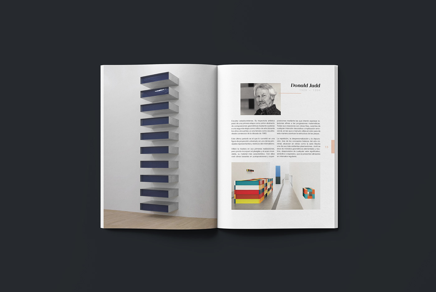 design InDesign magazine Minimalism