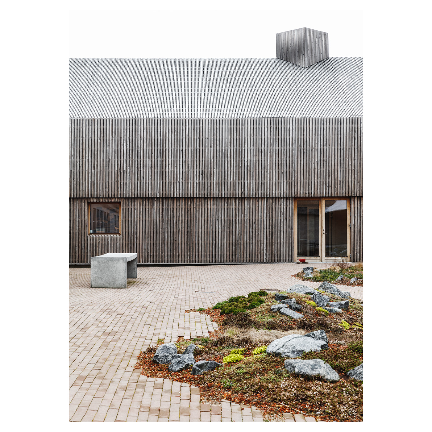 museum Scandinavia Landscape wildlife straw design denmark roof traditional