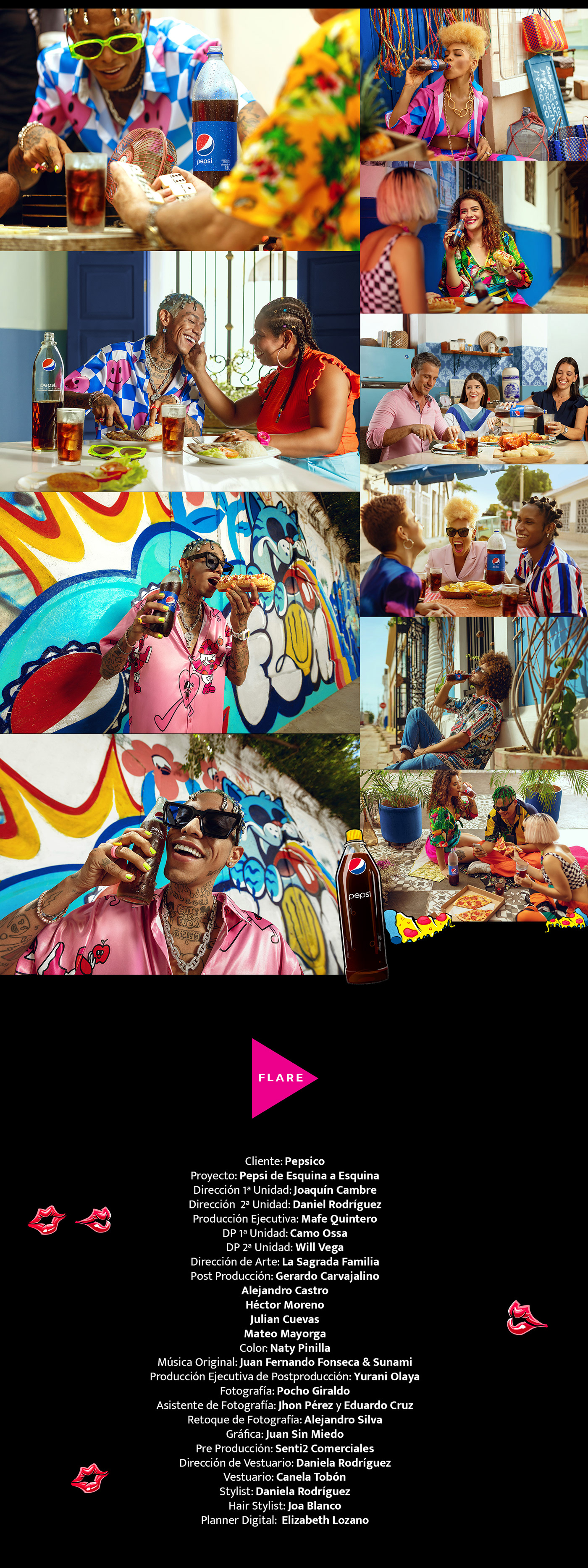 champeta Lalo Ebratt music musicvideo pepsi Pepsi colombia producción audiovisual Publicidad pepsi regaetoon Videoclip