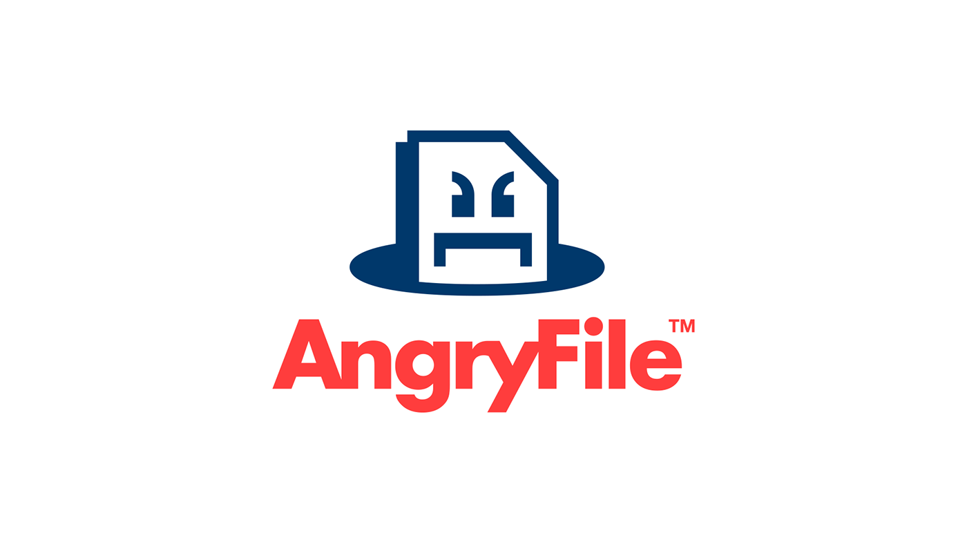 Adobe Portfolio redkroft Corporate Identity logo Logo Design CI Website Design AngryFile