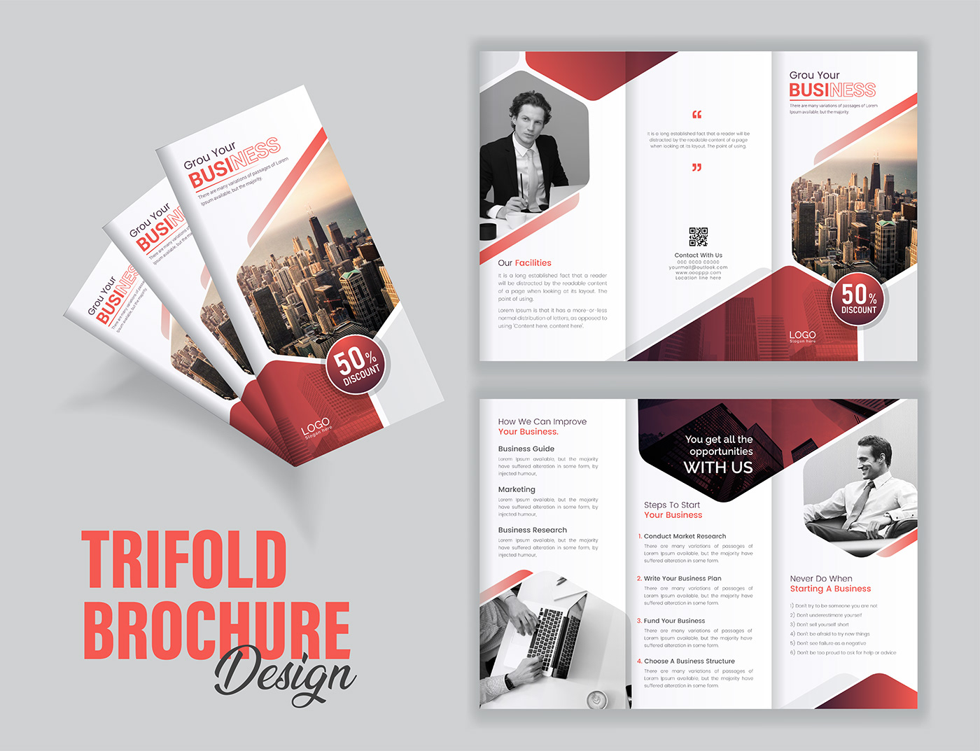 trifold brochure trifold brochures brochure brochure design brochuredesign Brochure Template brochures flyers Flyer Design marketing  