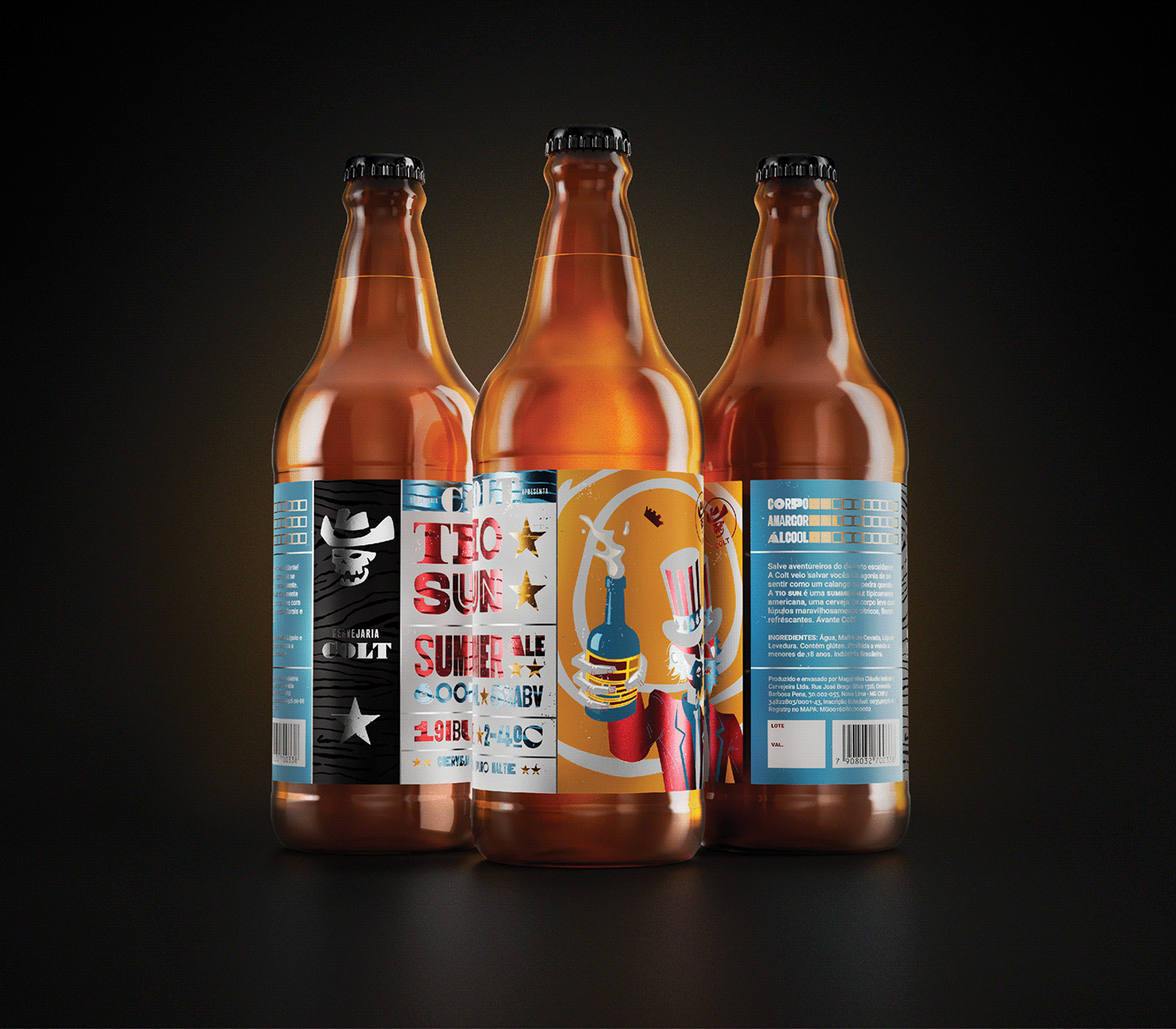 beer brew brewery identity logo Label Packaging bottle craft ID
